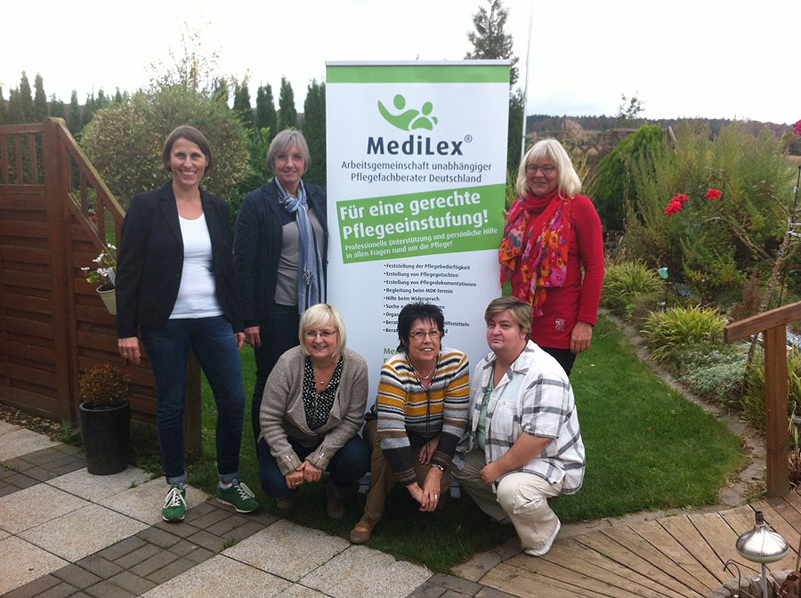 Die MediLex Pflegefachberater am Ende ihrer 5. Tagung im hessischen Freigerich, 26. Oktober 2013